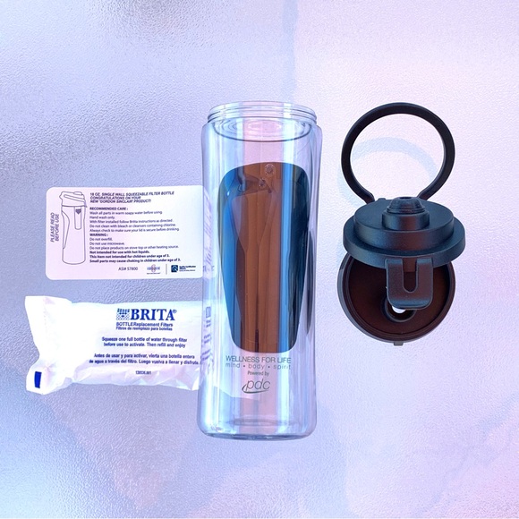 Reusable Water Bottle with Brita Filter - Picture 3 of 5